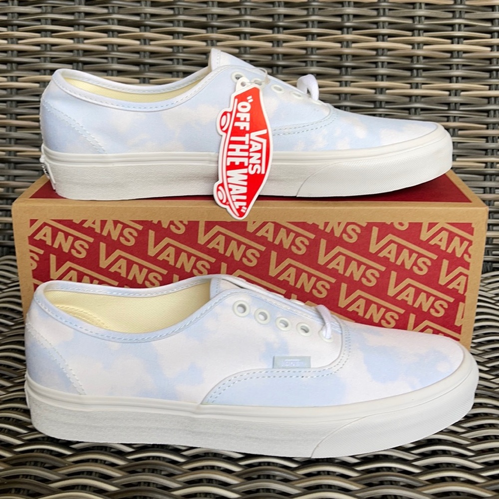 Vans Authentic Bleach Wash Ballad Blue MENS - Picture 2 of 16